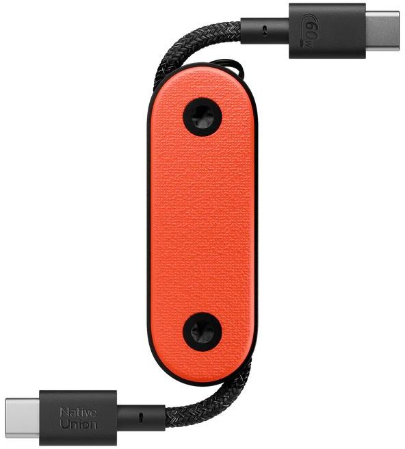 Кабель Native Union Pocket Cable USB-C to USB-C Oxyfire